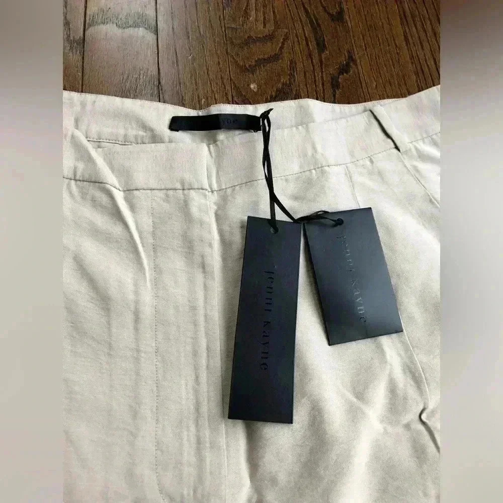 Jenni Kayne Women's 12 Jones Trousers in Tan - BRAND NEW W/TAGS! - Picture 6 of 14